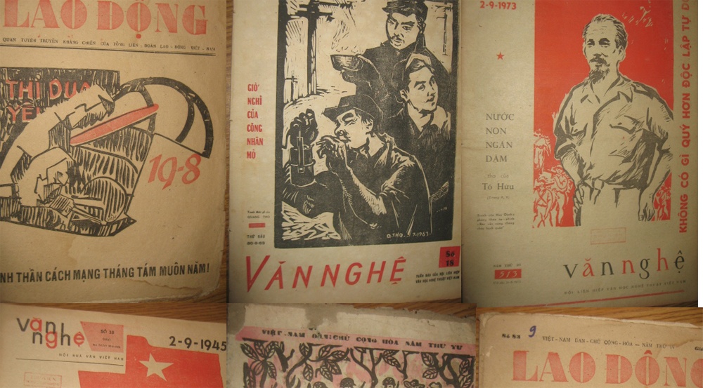 Trung bay sach bao xua ve Cach mang thang Tam hinh anh