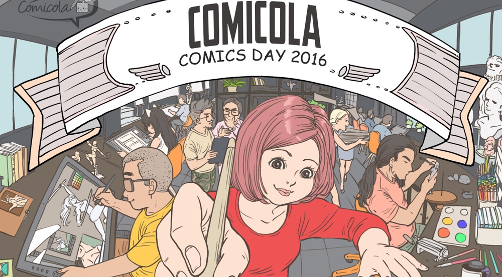 Hoa si truyen tranh Viet hoi tu hinh anh