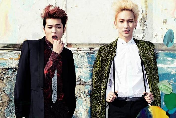 Nha SM va Woolim bat tay tao hit moi hinh anh