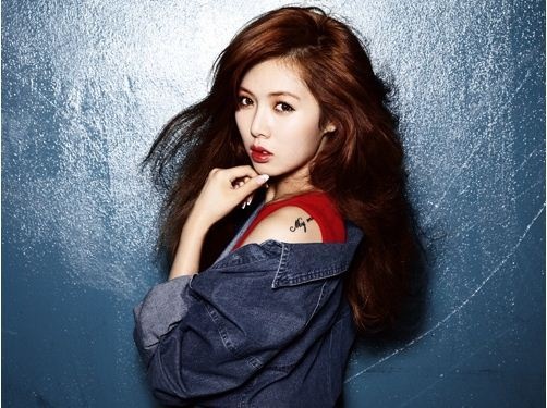 Lady Gaga nhun nhay theo HyunA hinh anh