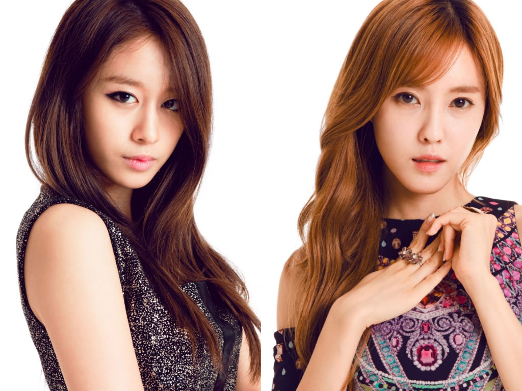 Jiyeon (trái) và Hyomin sẽ cùng có dự án âm nhạc cá nhân. Ảnh: soompi