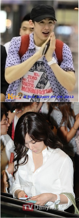 Tiếp theo là chiếc đồng hồ màu trắng cũng vào tầm ngắm của fan. Ảnh: tumblr