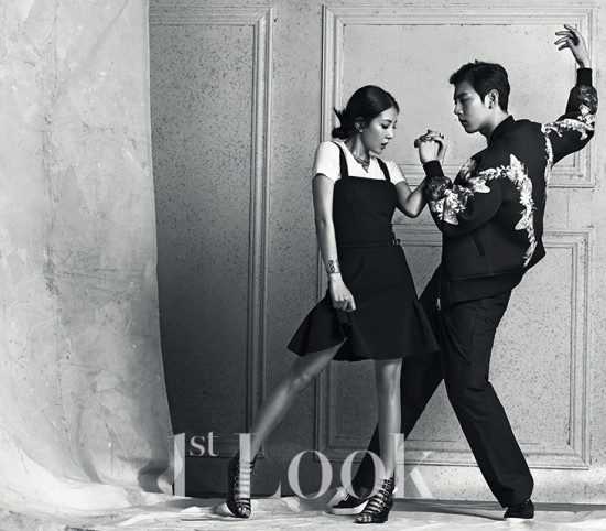 Cô tạo dáng như đang khiêu vũ, và vũ đạo luôn là lợi thế của BoA. Ảnh: 1stlook