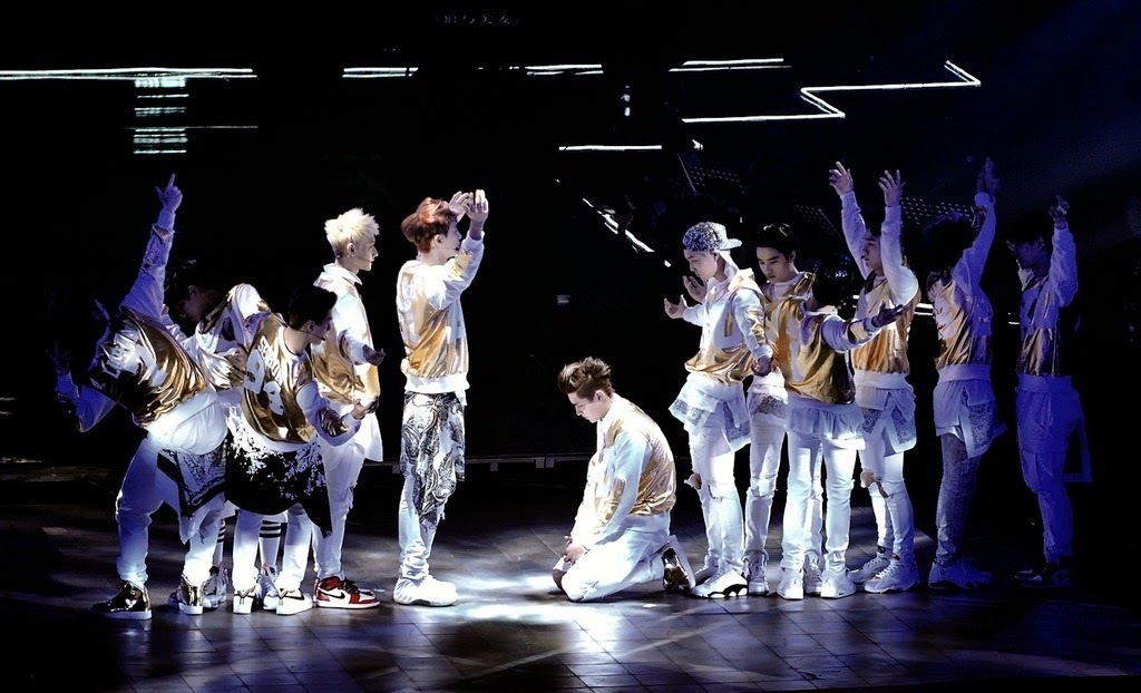 EXO là một trong 2 đại diện của Hàn Quốc được vinh dự trình diễn trong đêm nhạc. Ảnh: facebook