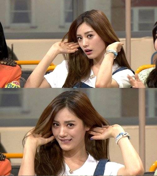 Nana diễn lại biểu cảm