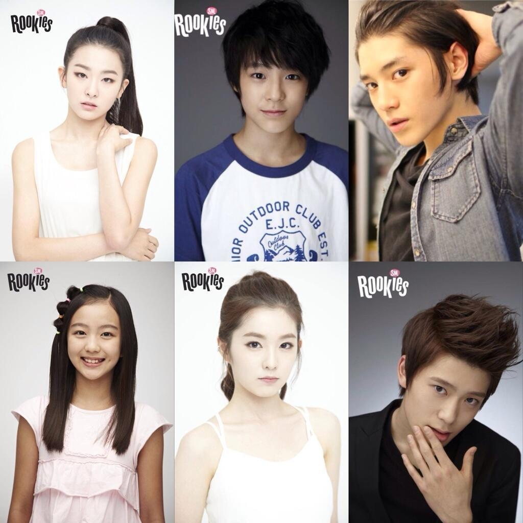 Một số gương mặt trong dự án tân binh S.M.Rookies. Ảnh: pbs