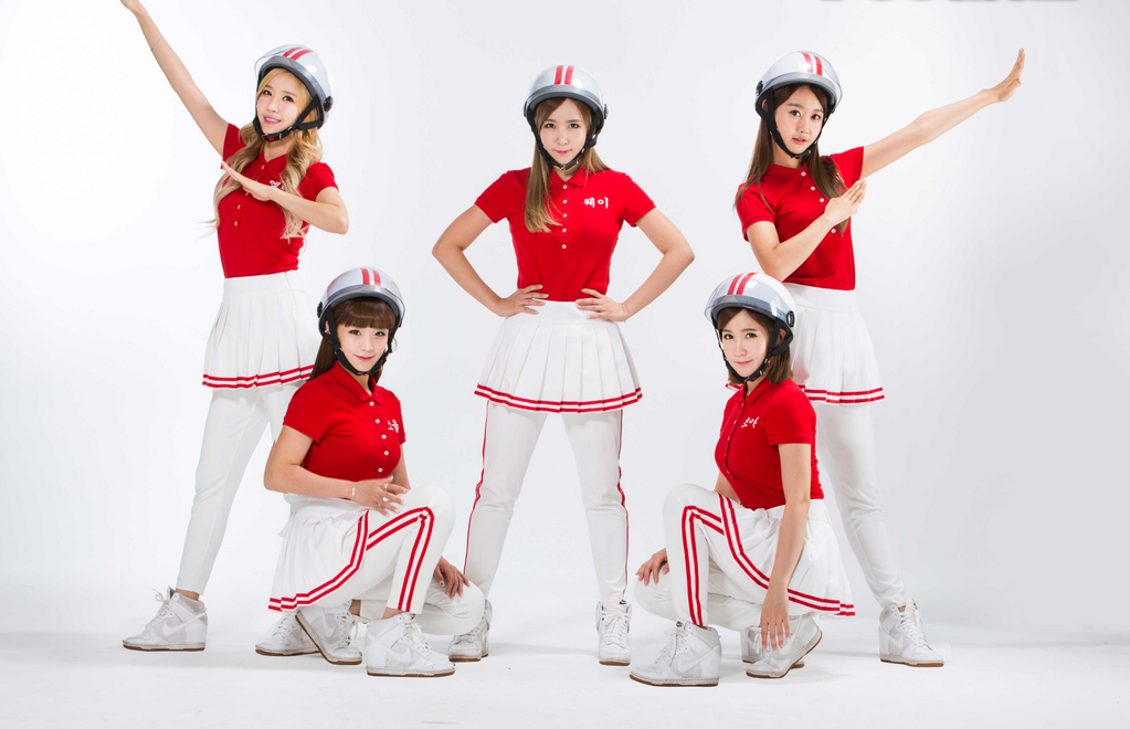 Crayon Pop đã có phiên bản nhí đáng yêu nhất. Ảnh: fanpop