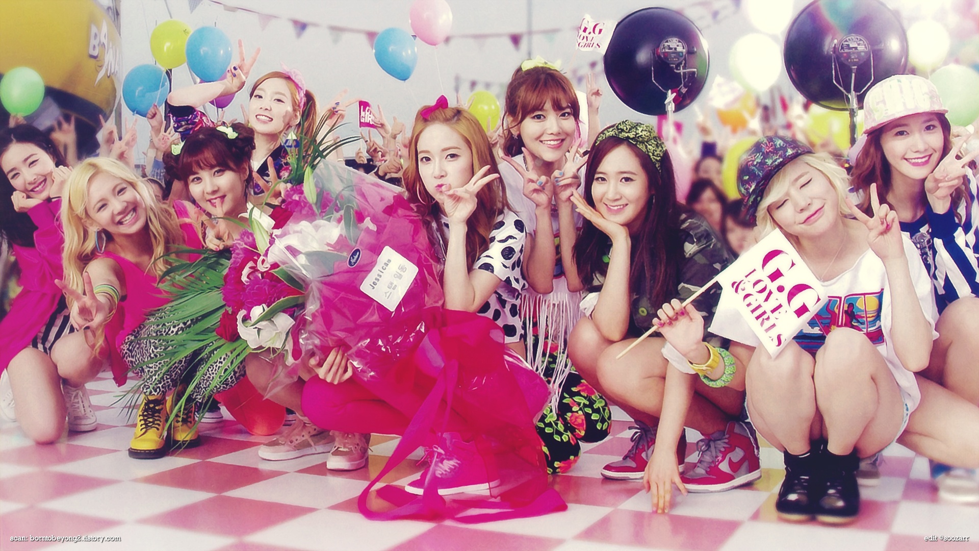 Sau 7 năm hoạt động, tổng lượt xem MV của SNSD đã vượt qua con số 1 tỷ đáng nể với bất cứ nhóm nhạc nữ nào. Ảnh: minus