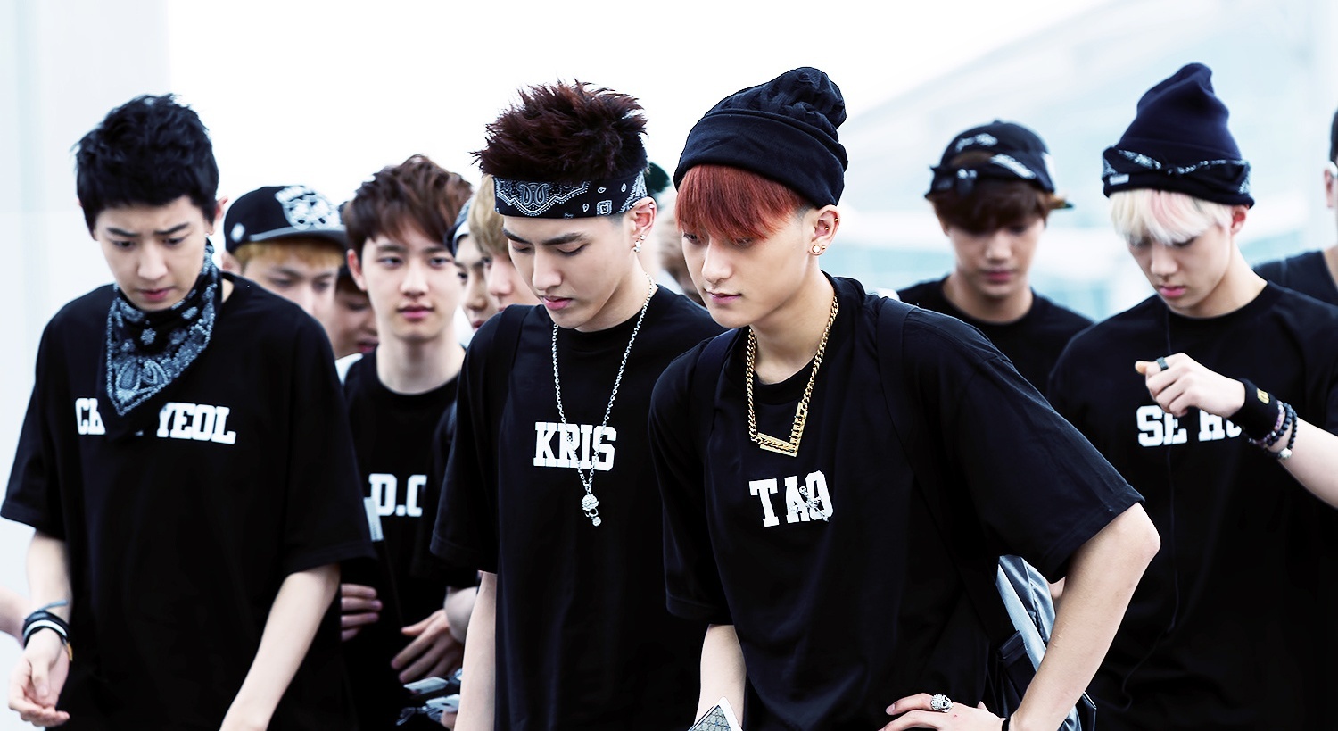 Một số thành viên EXO 