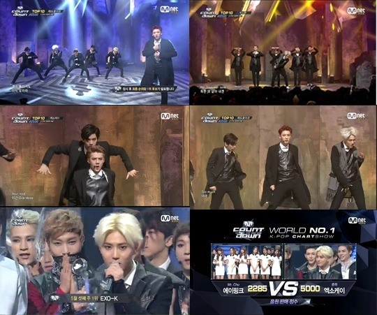 Overdose (M! Countdown 15.5) - EXO-K hinh anh