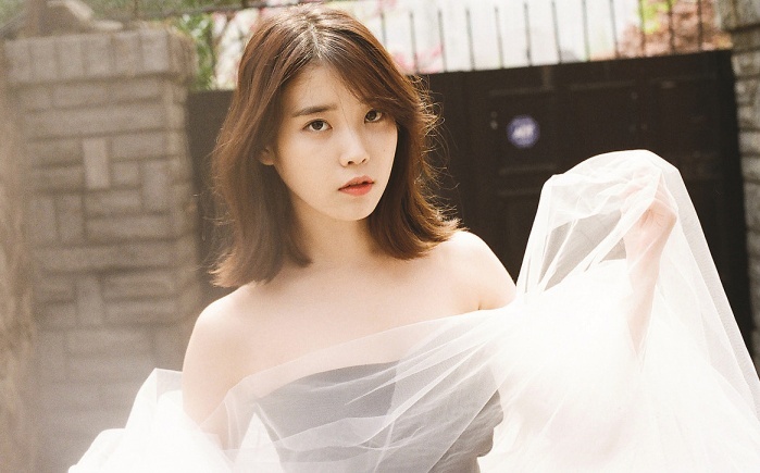 IU khoe giong ngot ngao trong album remake hinh anh