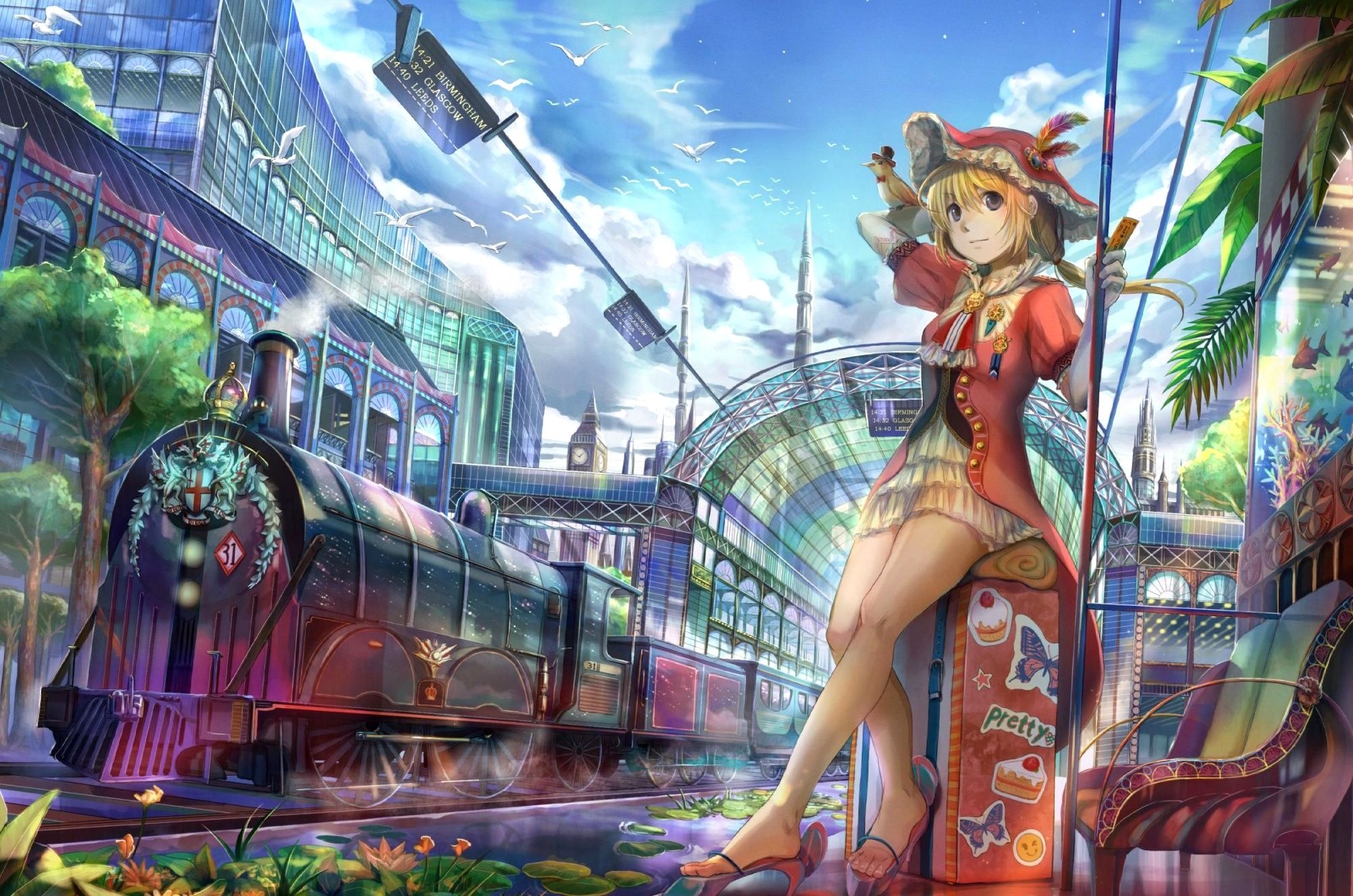 Bảo Bình sẵn sàng lên đường.