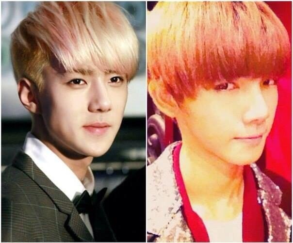 Vai trò trong MB được phân chia rõ ràng. Radin (phải) cover Sehun. Ảnh: tumblr