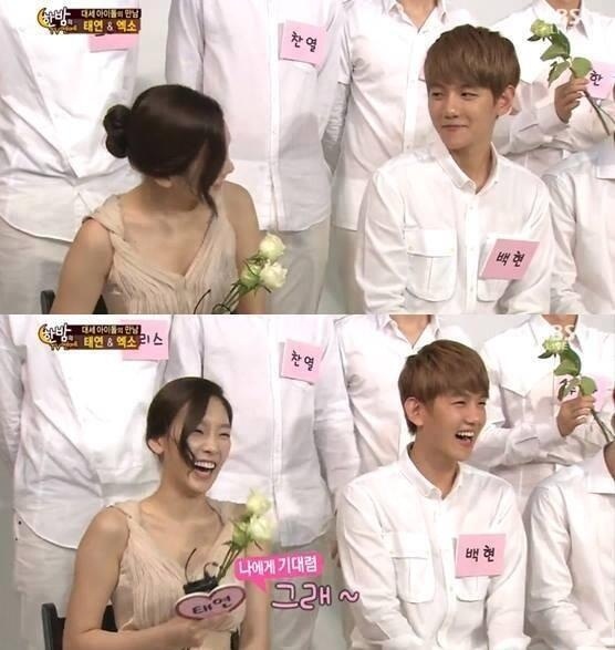 Mối tình mới công khai giữa Taeyeon và Baekhyun hứng chịu nhiều gạch đá. Ảnh: twicsy
