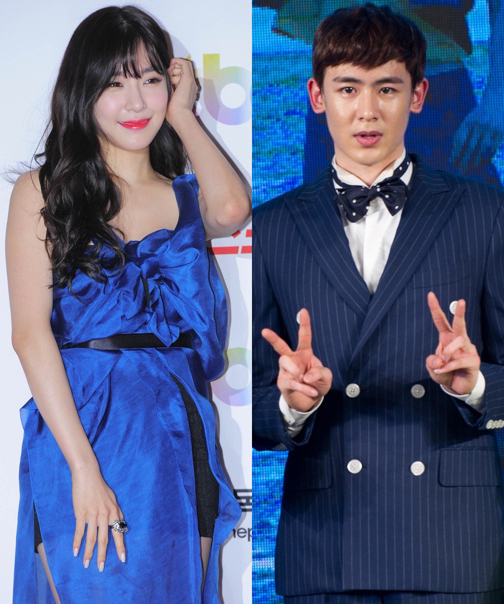 Chỉ vài ngày sau tin đồn hành hung bạn trai của Hyoyeon, Tiffany (SNSD) và Nickhun (2PM) thừa nhận yêu nhau. Tưởng chừng như cô nàng xinh xắn của SNSD và “hoàng tử Thái” là cặp đôi hoàn hảo, nhưng mối tình gặp nhiều phản ứng trái chiều. Về phía Tiffany, fan cuồng vẫn gán ghép cô và thành viên cùng nhóm Taeyeon. Vì quá tôn thờ “cặp đôi” chỉ tồn tại trong trí tưởng tượng và truyện chế (fan fic), fan chỉ trích Tiffany phản bội. Nickhun cũng hứng đá từ lực lượng fan girl mong anh thành đôi cùng Victoria f(x). Trước đó,Nickhun từng tham gia chương trình We Got Married, đóng vai vợ chồng hờ với Victoria.  Ảnh: vingle