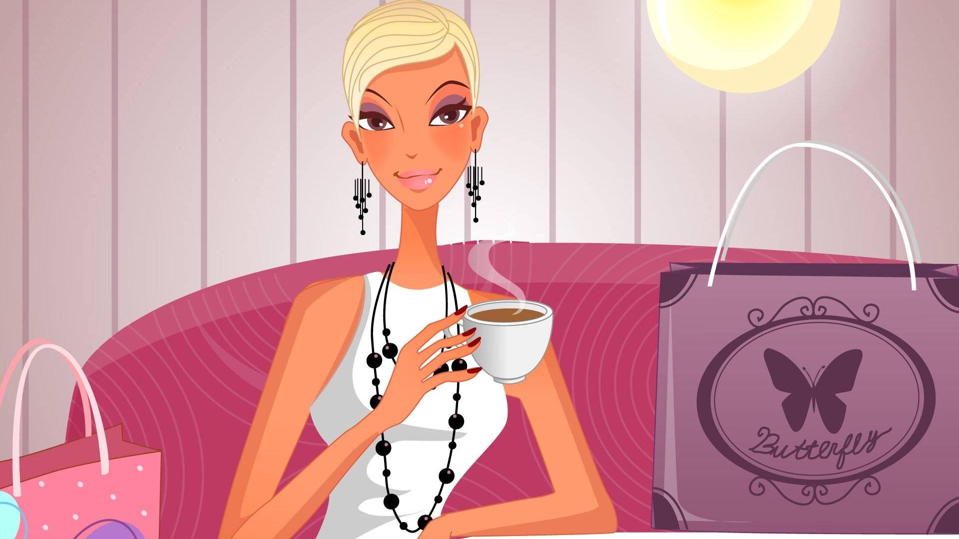 Cự Giải mãn nguyện khi đi mua sắm.