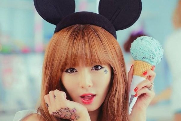 1.000 nguoi xin nhay phu hoa cho HyunA (4minute) hinh anh