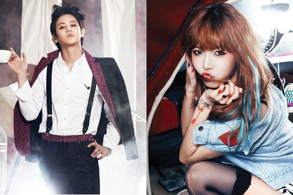 Yoseob của BEAST sẽ hỗ trợ HyunA. Ảnh: soompi