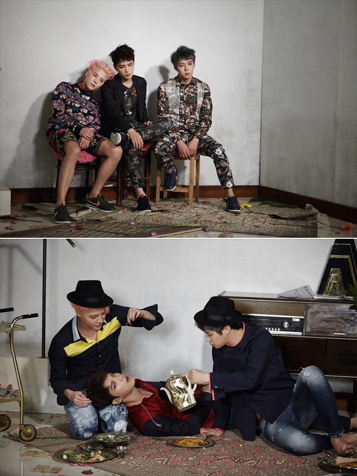 Hậu trường chụp ảnh bìa album Just Us.