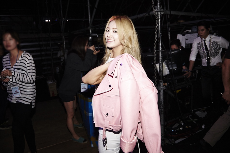 Hyoyeon nhiều lần lọt vào ống kính 