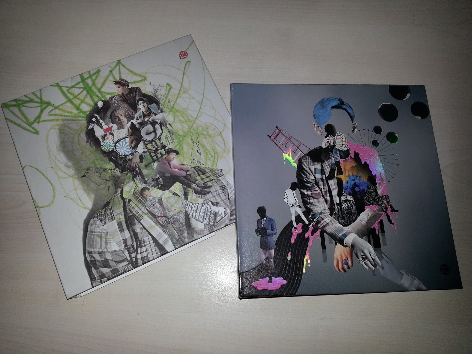 The Misconceptions of You/Me/Us thiết kế theo trường phái mỹ thuật và trừu tượng.