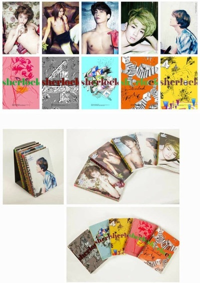 Sherlock phát hành hẳn 5 phiên bản cho 5 thành viên. 