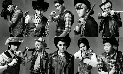 Super Junior hoa cao boi dien trai trong ‘MAMACITA’ hinh anh