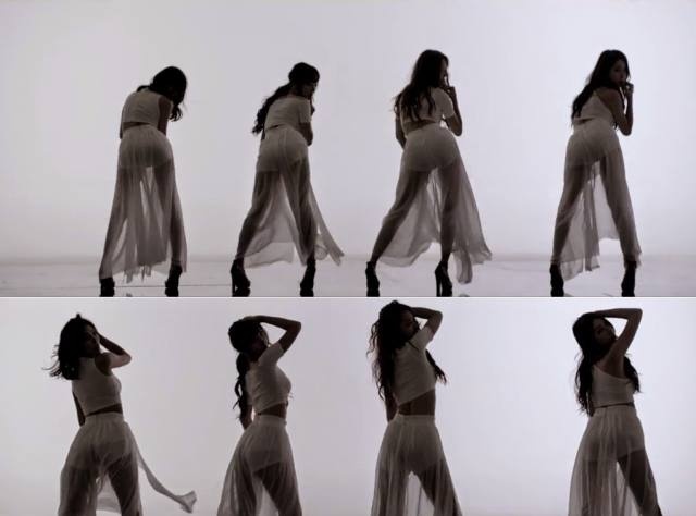 Nhưng vũ đạo khoe mông thì không thể thiếu.