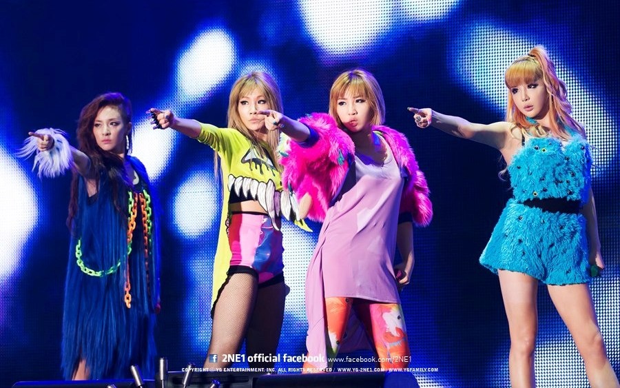 Nhóm 2NE1. Ảnh: facebook
