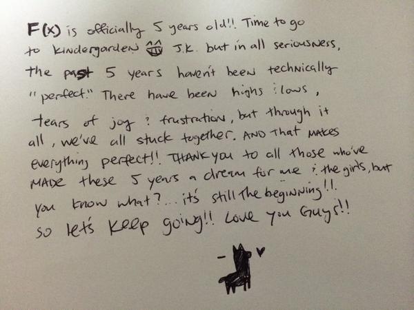 Thư tay của Amber chia sẻ trên tài khoản xã hội.