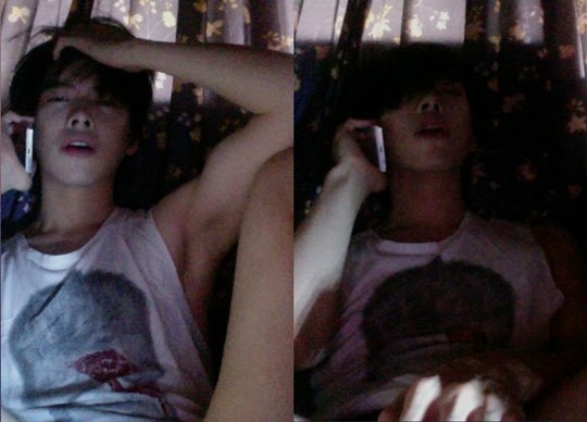 Ảnh nhử fan cho Body Talk mà Aroora tung ra trước đó.