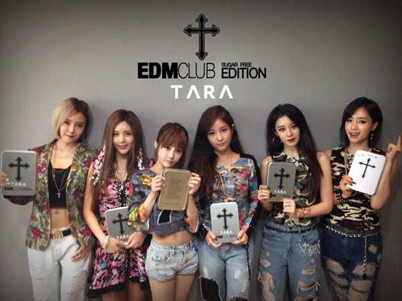 T-ara khoe album bản remix.