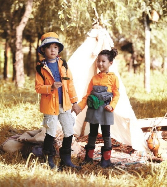 Ji Ah trong một quảng cáo.