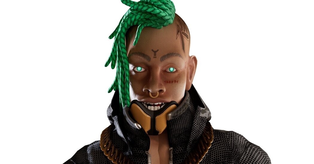 Rapper thuc te ao o My vuong tranh cai, bi cat hop dong hinh anh