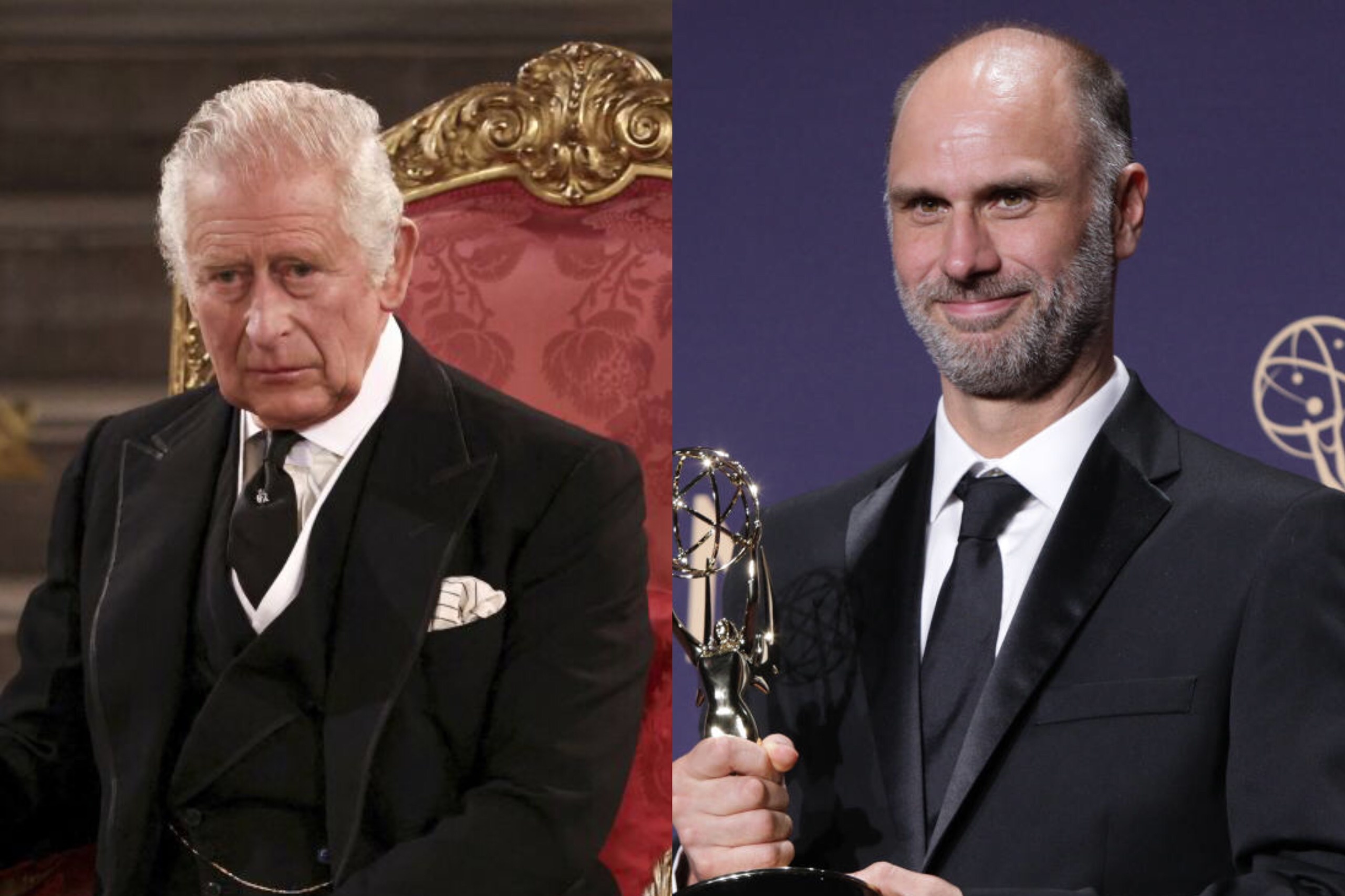 Nam dao dien gay tranh cai vi mia mai Vua Charles III o giai Emmy 2022 hinh anh