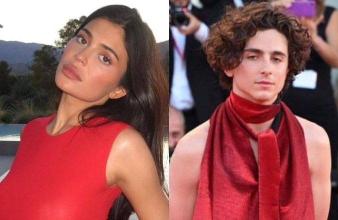 Kylie Jenner bi lo anh den nha Timothee Chalamet hinh anh