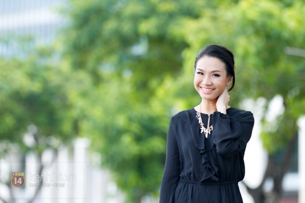Gap Quynh Tram - co nha si xinh dep cua Baggio hinh anh