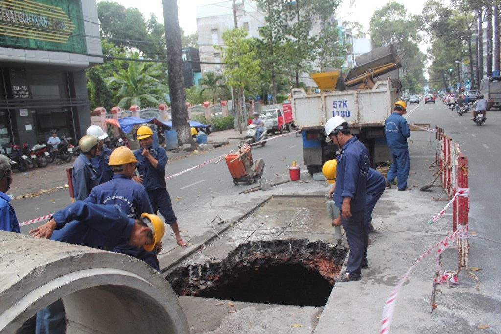 Vo ong nuoc, xuat hien 'ho tu than' giua Sai Gon hinh anh