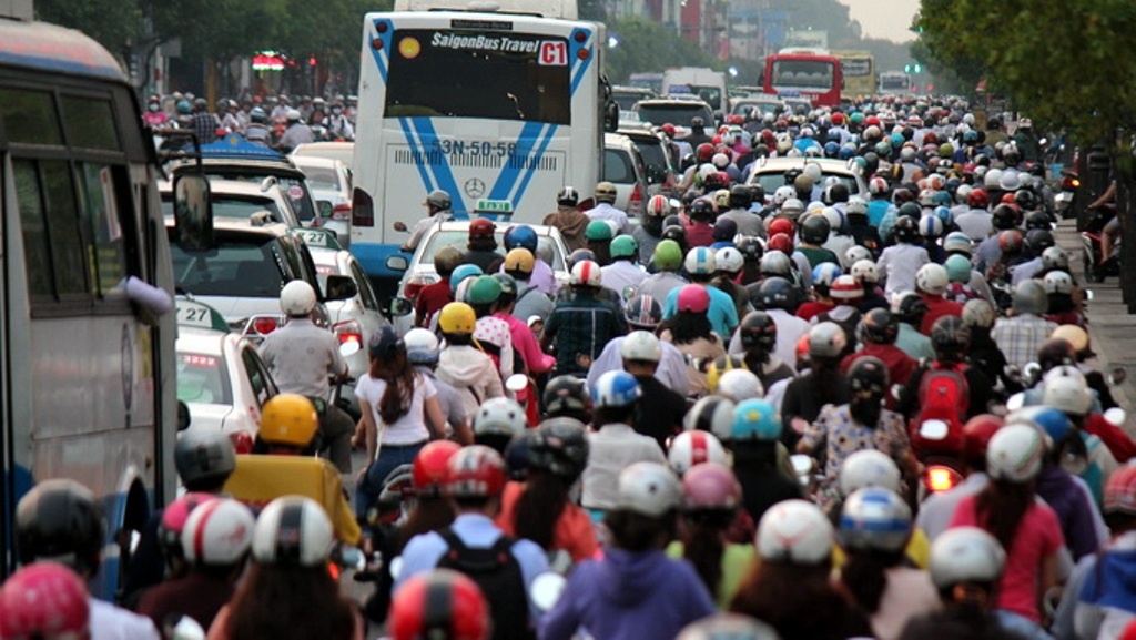 Dong cau Kieu, cau Cong Ly ket xe gio cao diem hinh anh