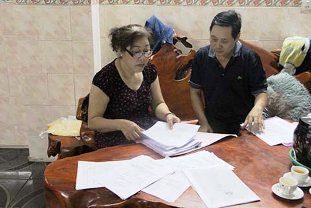 Hiện vợ chồng ông Bùi Đức Tráng đã làm đơn tố cáo và công an Q.11 đã vào cuộc điều tra.