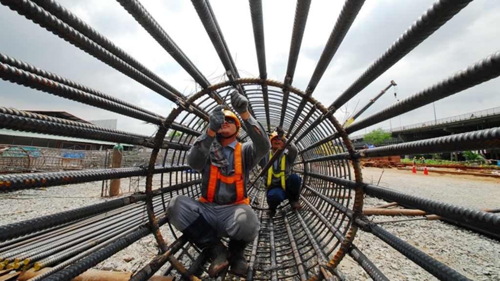 Xay cau cho tuyen metro Ben Thanh - Suoi Tien hinh anh