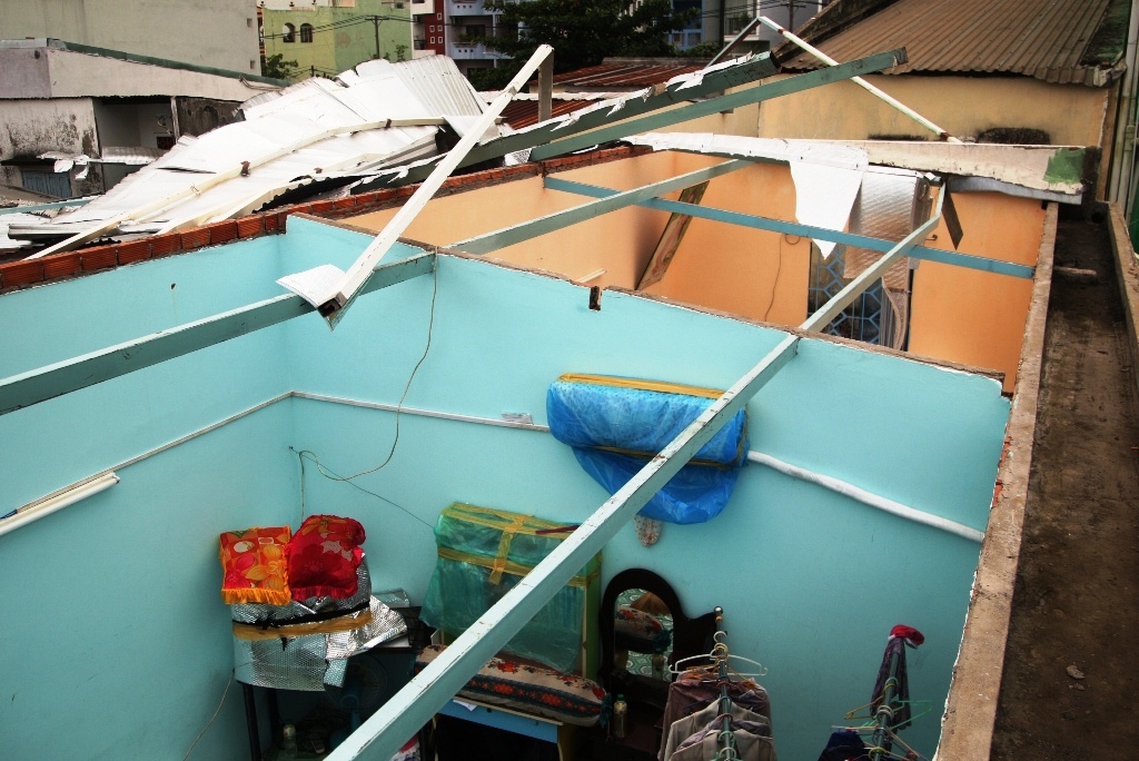 Loc xoay giat bay mai ton nhieu nha tro o Sai Gon hinh anh