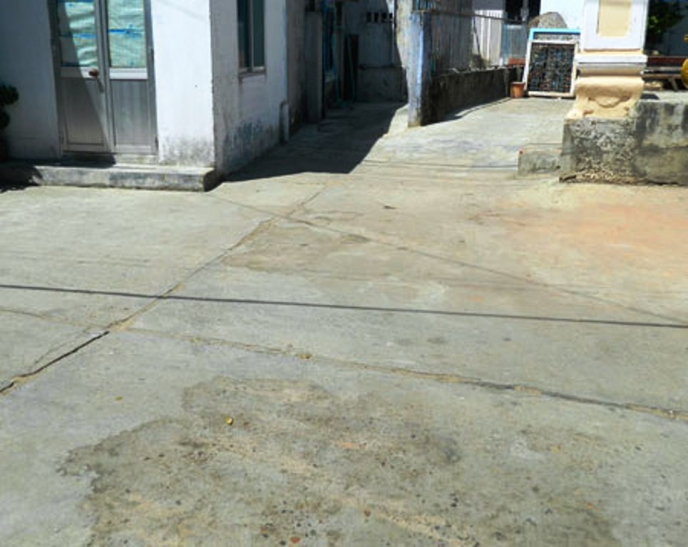  Hiện trường anh Bình tự thiêu.