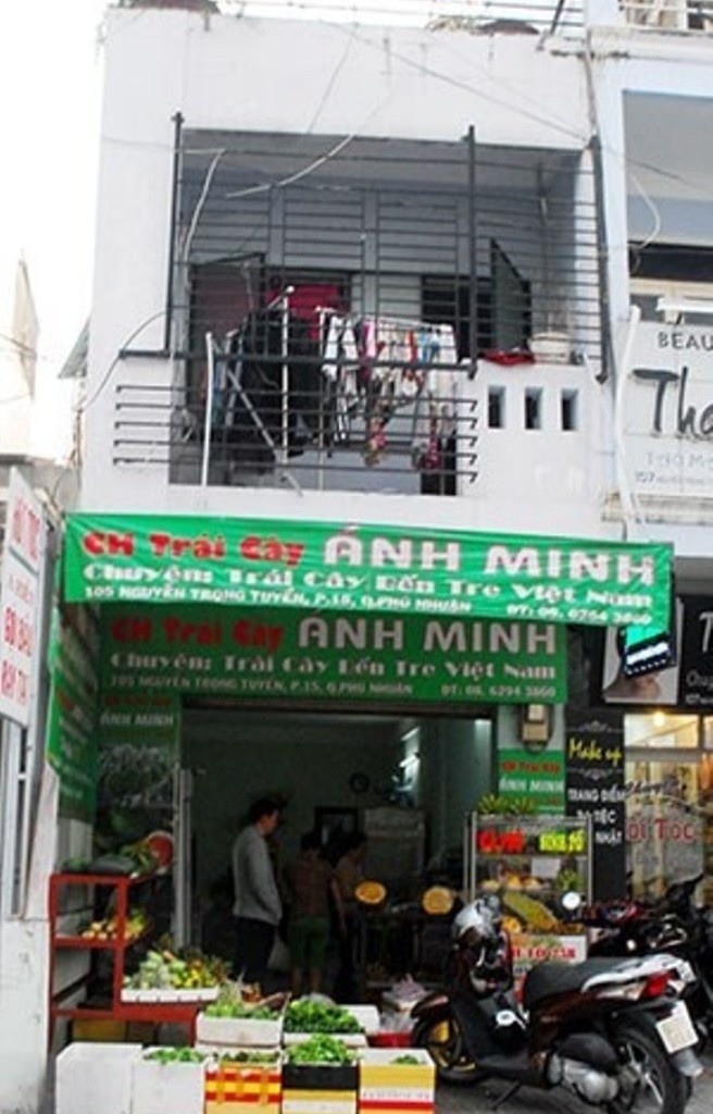 Căn nhà ông của Trần Văn Truyền ở TP.HCM.