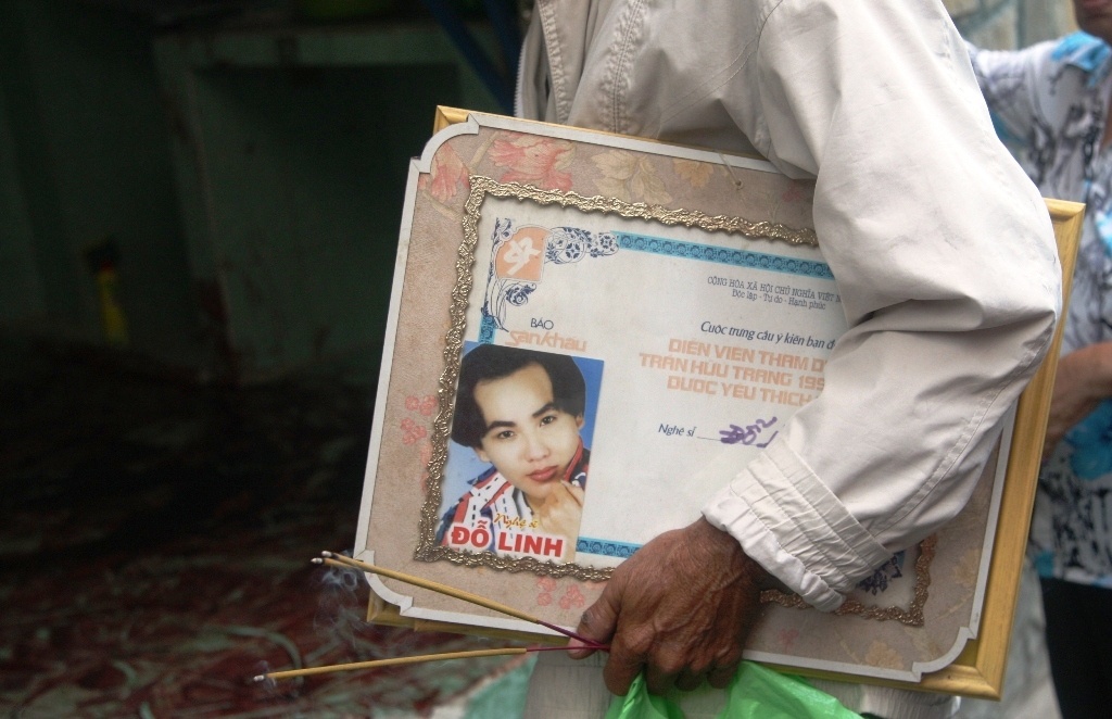 Nghi can giet nghe si o Sai Gon nguoi dinh day mau thao chay hinh anh