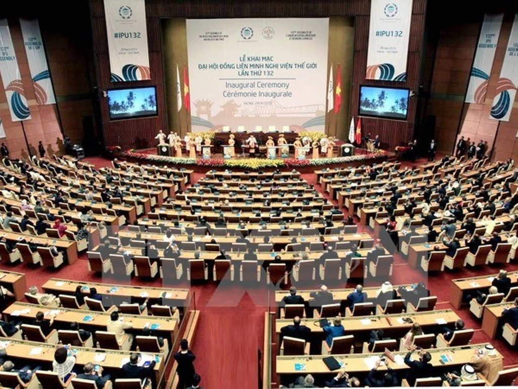 Quang cảnh Lễ khai mạc.