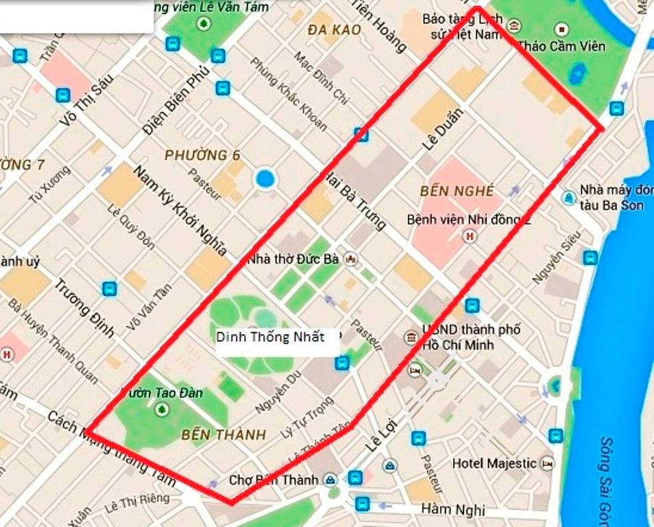 Sơ đồ các tuyến đường vành đai bị cấm trong những ngày tới.