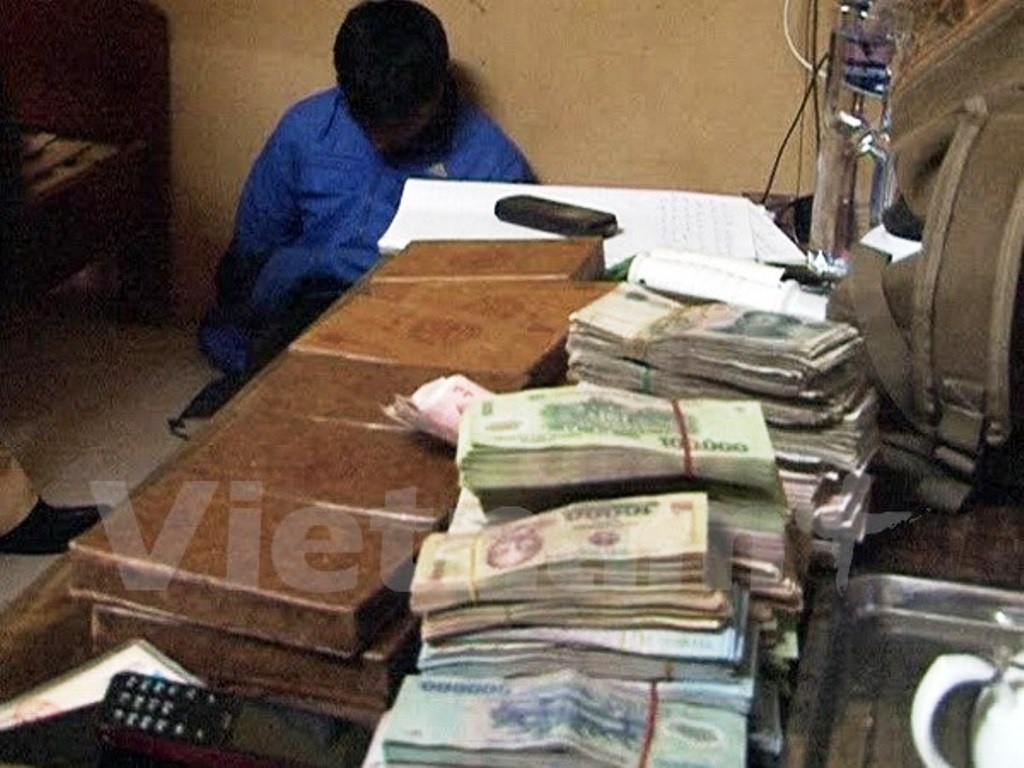 Tang vật thu giữ được.