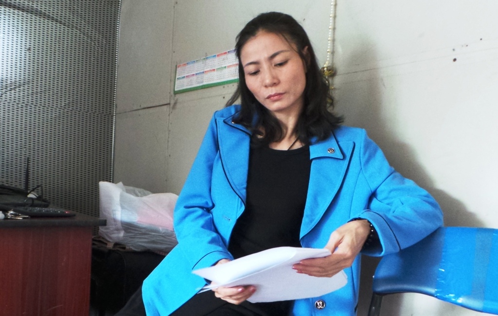 Bà Phạm Thị Ngọt, người cho rằng 5 triệu yen là của chồng mình.