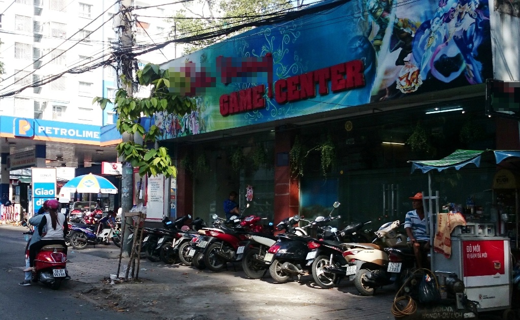 Một điểm trò chơi điện tử lớn, trong đó có game bắn cá tại quận 5.